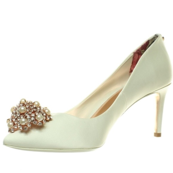 ted baker shoes ivory